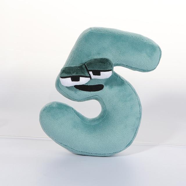 Alphabet Lore Plush Toys English Letter Stuffed Animal Plushie Doll Toys Gift for Kids Children Educational Alphabet Lore (A-Z)