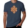 The Endless Knot One Of The Eight Symbols Of Buddhism Tshirt Fitness Training Breathable Tee
