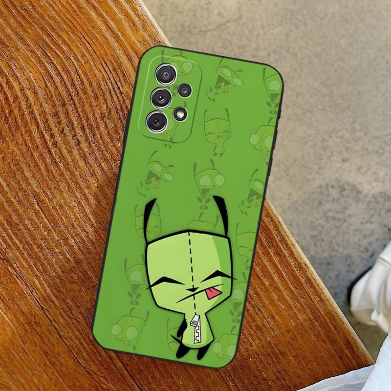 Чехол для телефона Invader Zim для Samsung A14 A53 A52 A73 A32 A54 A33 A13 A21 A34 A71 A31 A22 A50 A20 A40 A23 Задняя крышка