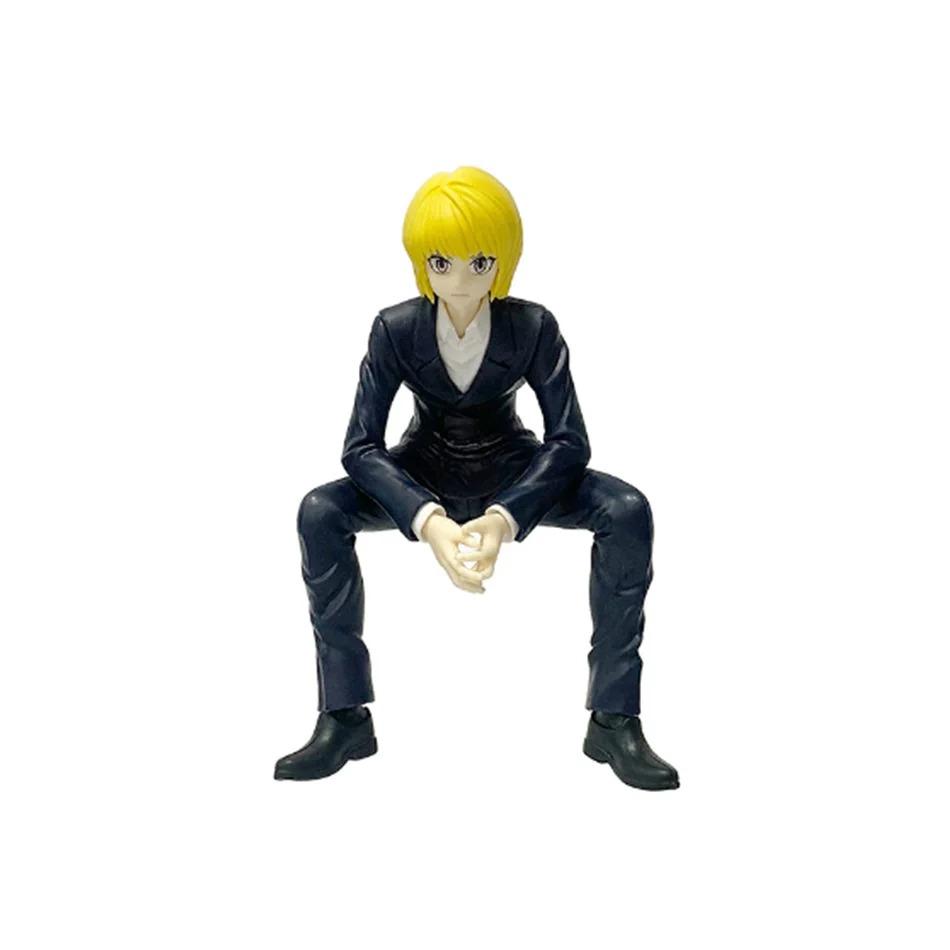 Горячие Фигурки Игрушки Hunter X Hunter 11-14 см Гон Фрикс Аллука Зольдик Фигурка Действия Хролло Люцифер/Курапика ПВХ Модель Кукла Подарок