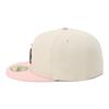 New Era 59FIFTY MLB ONSPOTZ Special Edition LA Size 7 59Fifty Stone Pink Rouge Side MLB Los Angeles Dodgers Stone/Pink Cap, 1/2, Patch,