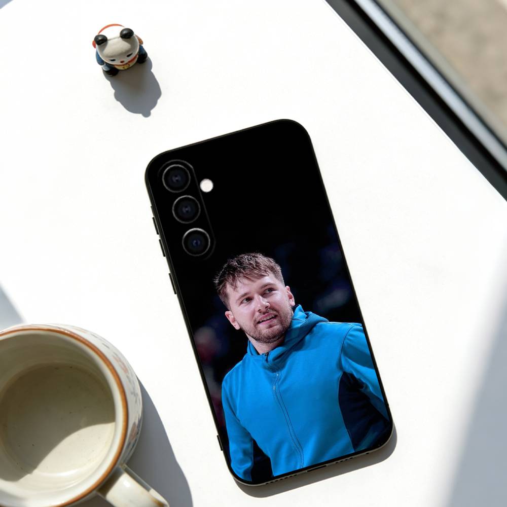 Чехол для телефона Luka Doncic для Samsung Galaxy A73, A72, A71, A70, A53, A52, A51, Другие Мягкий черный чехол