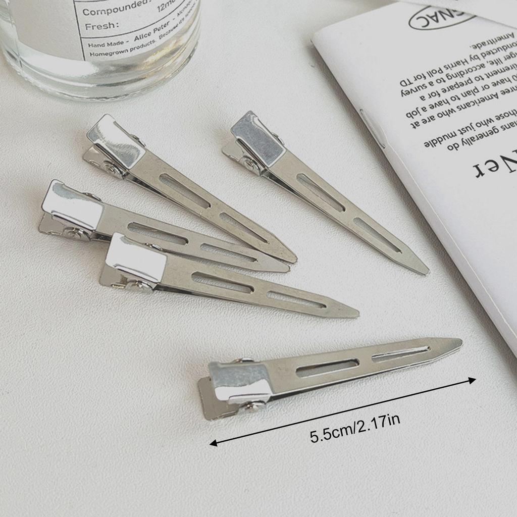 20 шт. Женские заколки-бабочки однотонные, с сильной фиксацией, универсальные, для волос, аксессуар для прически своими руками, FC