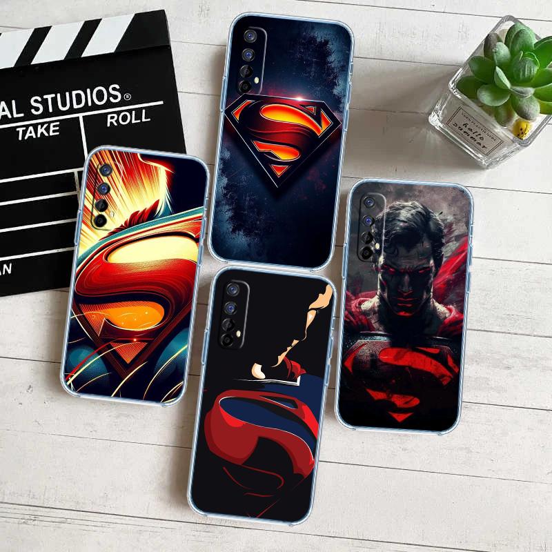 Прозрачный чехол для телефона с логотипом Супермена для Motorola Moto G7 G8 G9 G84 G85 G73 G24 G15 Z2 Play Power Plus