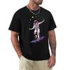 Juggling Circus Astronaut T-Shirt Oversized Summer Clothes Plain Customs Heavyweight T Shirts for Men