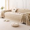Chenille Geometric Figure Sofa Covers Mat Throw Blankets Home Living Room Position  Modern Camping Picnic Blanket Cover