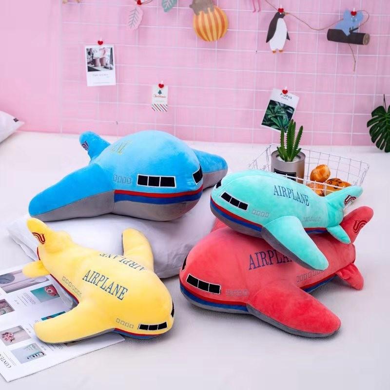Игрушечный самолет плюшевый мультяшный мягкие куклы подарок для детей украшения для дома спальня