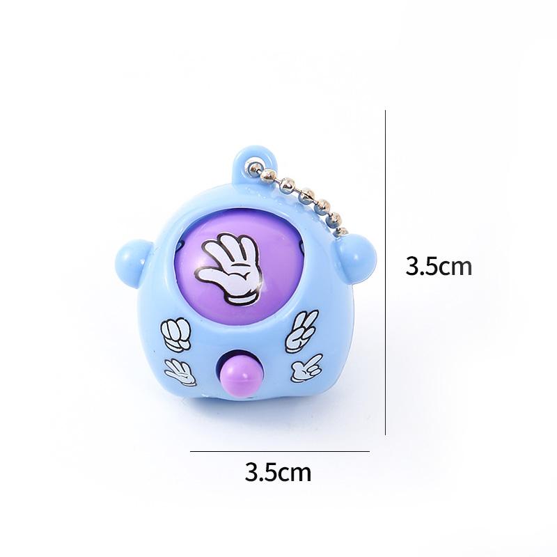 10/20Pcs Funny Guessing Egg Kids Birthday Party Favors Gift for Guests Mini Keychain Rock Paper Scissors Game Pinata Filler Toys