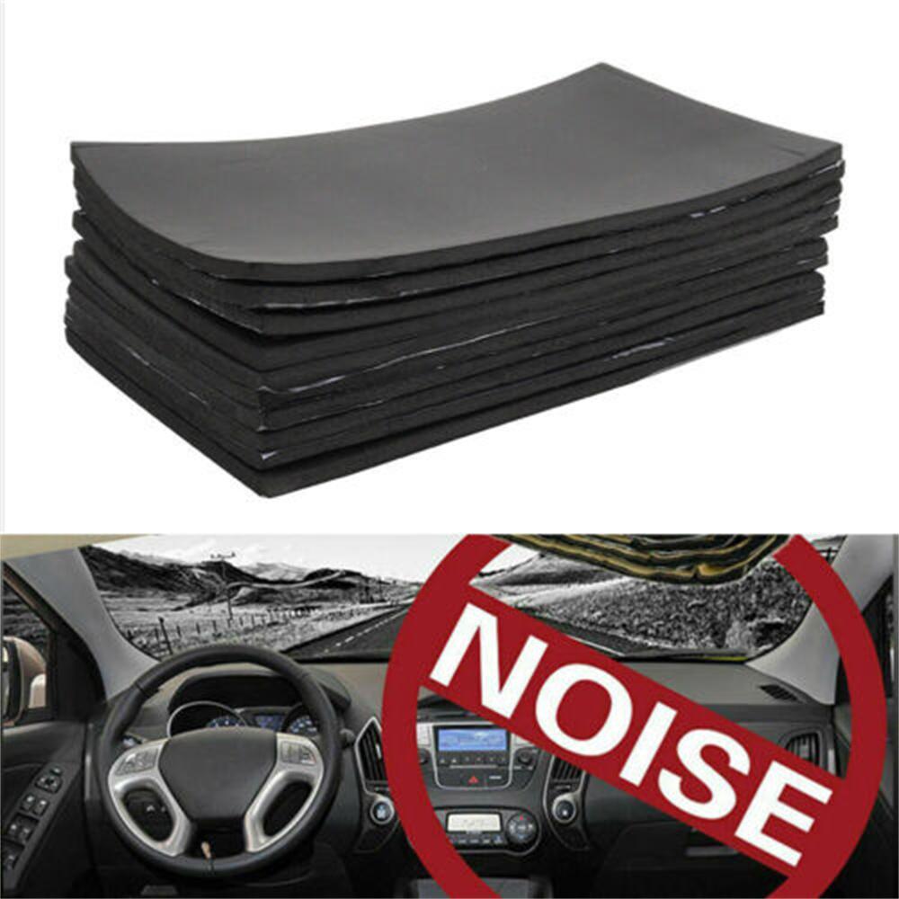 20 Sheets 5mm Sound Deadening Damping Mat Car Silent Compact Van Proofing Camper