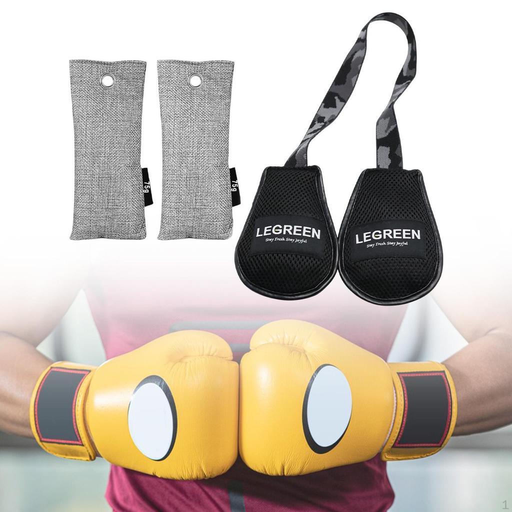 Boxing Gloves Portable Air Freshener Bags Car Cleaning Bag
