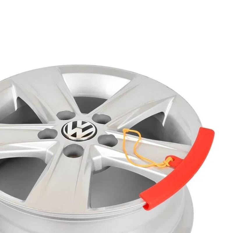 2/4pcs Car Motorcycle Wheel Guard Rim Protectors Bicycle Auto Wheel Rim Protector Tyre Changer Guard Tire Change Protection Tool Tire Chucks 1
