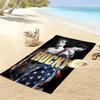 Rocky Print Beach Towel, Large Soft Quick Dry Towel for Beach Camping Swimming