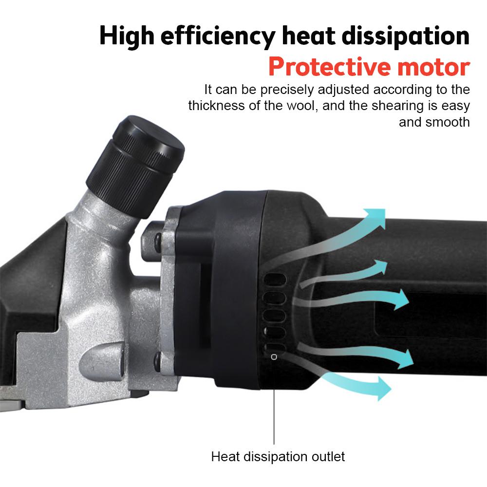 Sheep Shears Electric Clippers 690W Professional Farm Livestock Shearing Machine 6 Speed Pressure