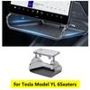 For Tesla New Model 3 Y YL Juniper Highland 2025 2026 Under Screen Hidden Storage Box Tray Central Control ETC Crystal Organizer