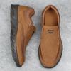 Men Leather Casual Shoes Breathable Loafers Men Sneakers Male Comfortable Leather Flat Footwear Sneakers Men Shoes