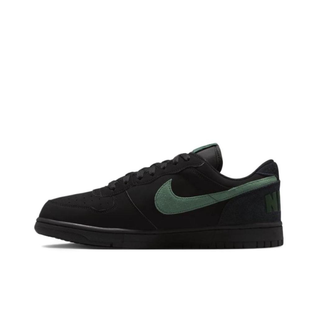 Nike Big Coverage Slip Resistant Abrasion Resistant Low top Skateboard Shoes Men's Black Brown 854166-008(Team2116-)