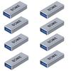 Адаптер USB-мама на USB-маму, 2 шт., USB 3.0 Type A, удлинитель-адаптер, разъем 3