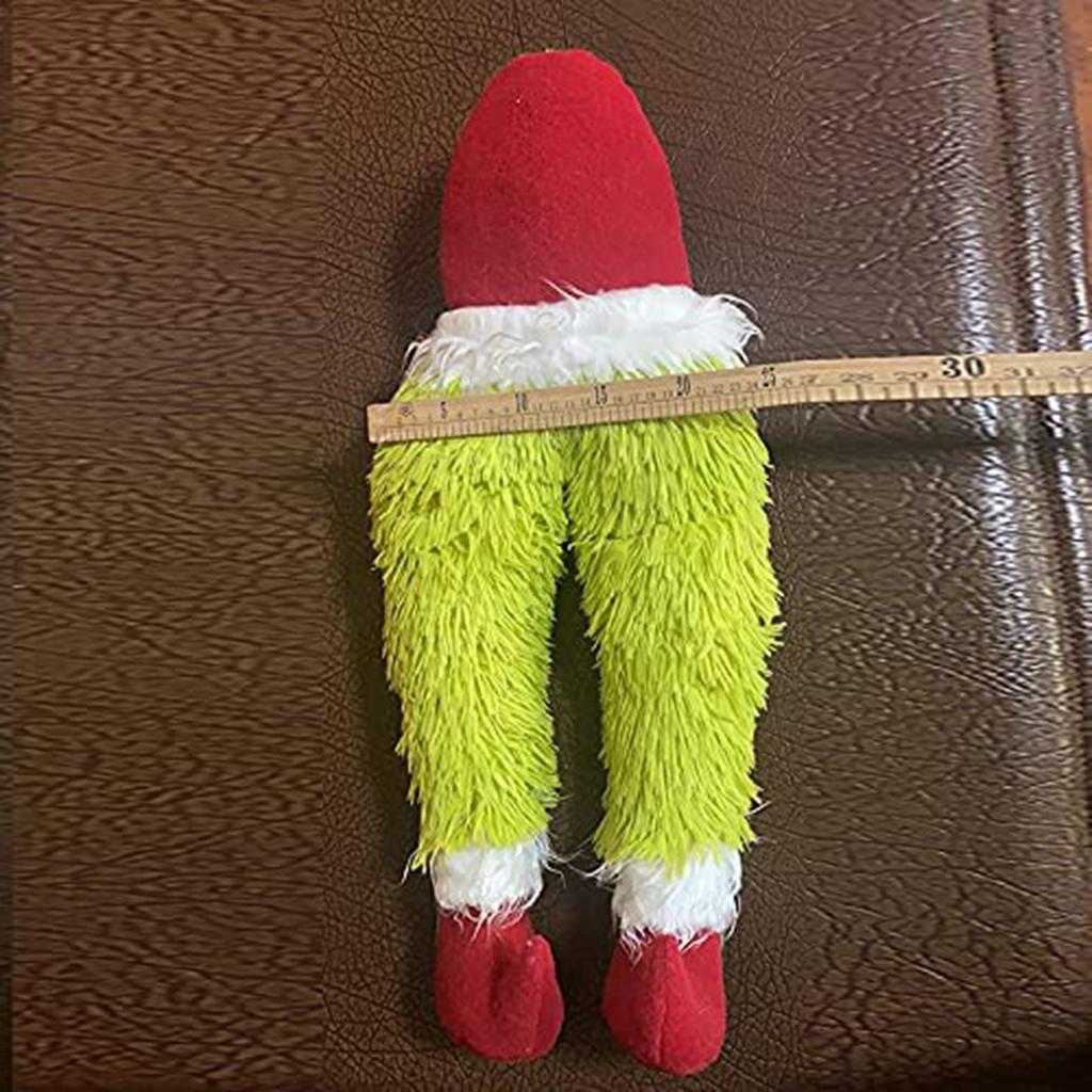 Greench PlushP Endant Christmas Tree Ornaments For Christmas Party (Leg)