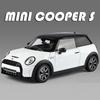 1:Модель автомобиля Mini Cooper S X5M Масштаб 1:18 Игрушки Металлический литой корпус Открывающиеся двери Складывающееся зеркало заднего вида Амортизация Коллекционный предмет