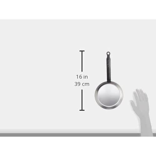 AS ONE DeBuyer Iron Crepe Pan with Handle, 5120-18cm/61-6709-74