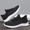 Knit Casual Shoes Men Sports Spring Summer Plus Size 46 Lightweight Soft Soled Running Breathable Casual Shoes Walking Knit
