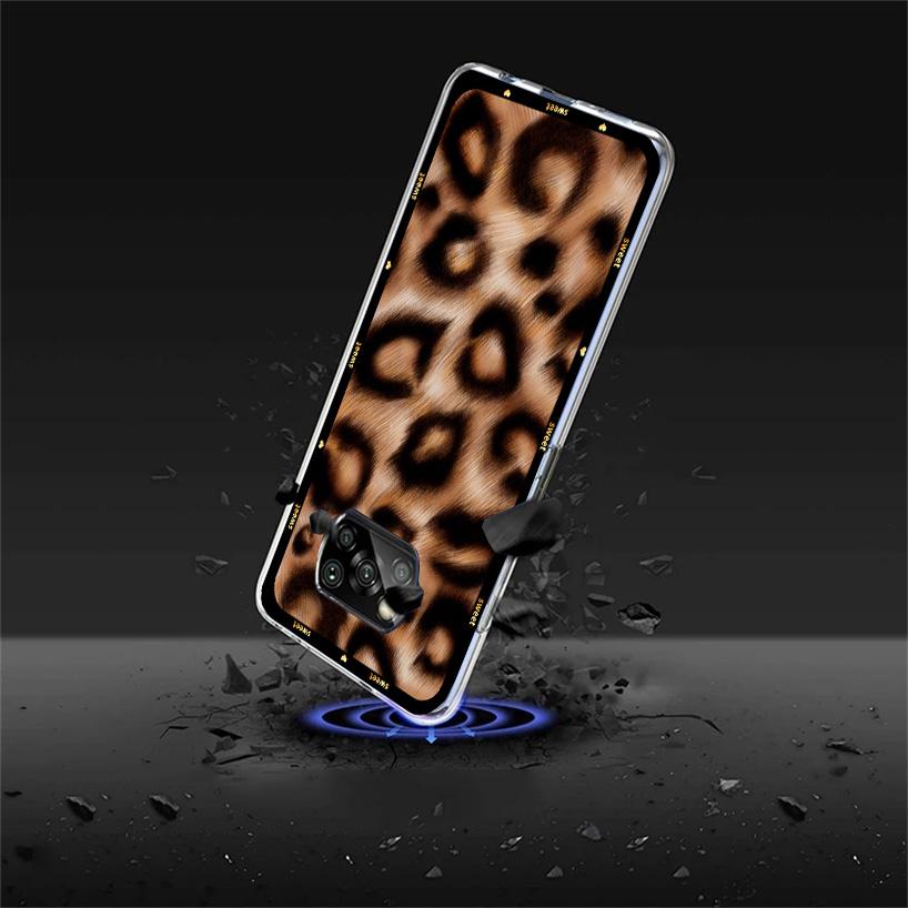 Animal Leopard Print Phnoe Case for Xiaomi Poco X5 X6 X7 Pro X4 Gt F7 Ultra M8 M7 Redmi 15C 15 13C 13 12C 12 Unique Cover Coque
