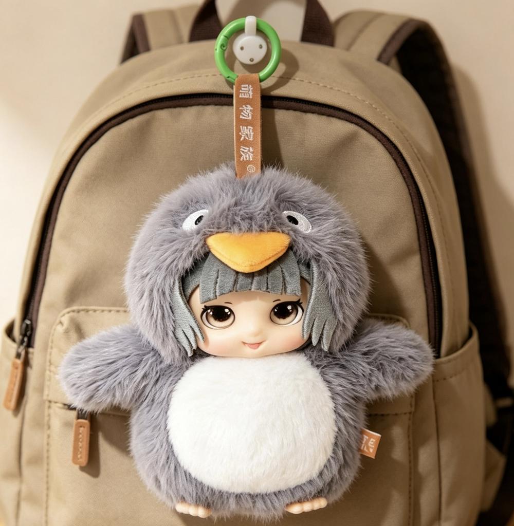 Cute Gugu Gaga Plush Toy Movie Stuffed Animals Cute Penguin Brightly Colored Fragrance Vinyl Dolls Kids Toys Girls Birthday Gift