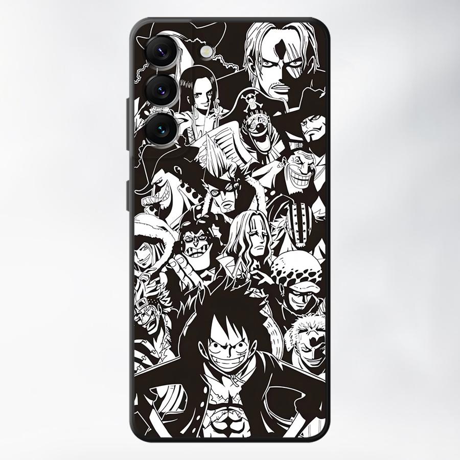 Мягкий чехол для телефона в стиле аниме One Piece для Samsung Galaxy A35 A32 A54 A35 A56 A33 A25 A72 A24 A25 A23 A53 A22 A73 A52 A55 A34