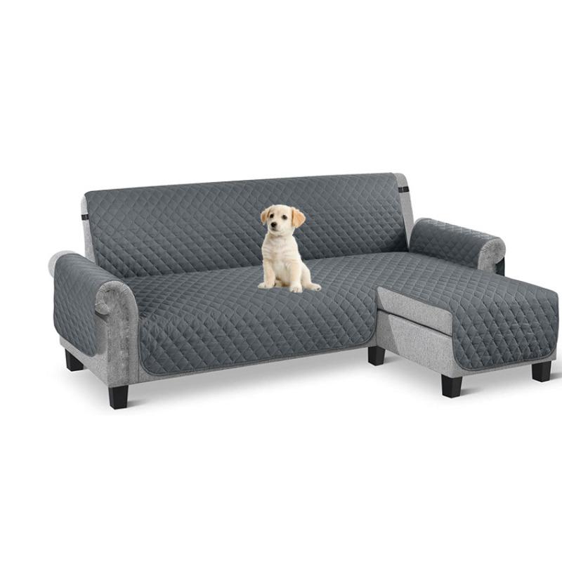 L-shaped Corner Sofa Cover One-piece Portable Couch Protective Cover Pet Cat Children Anti-scratch Wear-resistant Sofa Towel
