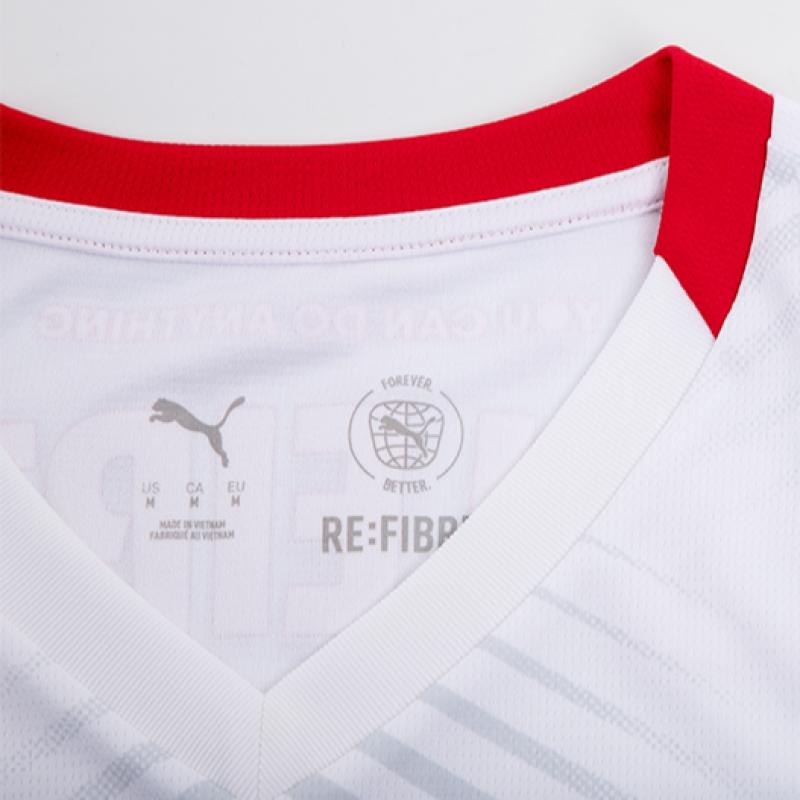 Puma Футболка домашняя Rb Leipzig 25 26 SS 77987601 с коротким рукавом