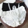 Женское нижнее белье в придворном стиле, кружевные трусы принцессы с краями на талии, милые женские трусики на ягодицах