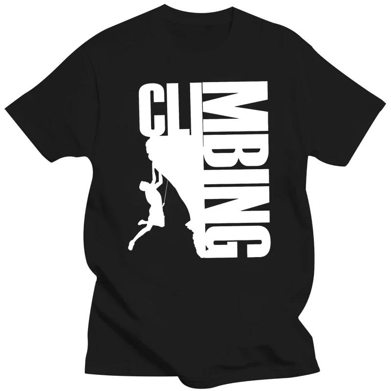 2025 Summer Tee Rock Climbing Woman Man Cotton T Shirt Free Climb Klettern Extreme Bergsteiger S 4XL