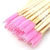 Disposable Mascara Wand Custom Crystal Disposable Mascara Lash Brush and Spoolies Lash Brushes