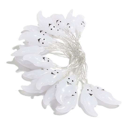 Призраки, гирлянды, декоративные, длительный срок службы, ПВХ, уникальные светодиодные USB-призраки, гирлянды для вечеринок