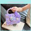 Adorable Mermaid Pearl Handbag 2024 Summer Lightweight Pu Bag For Kids Daily Use
