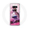 Case for Samsung Galaxy S8 Plus Formula 1 Sergio Pérez F1 Driver Pink
