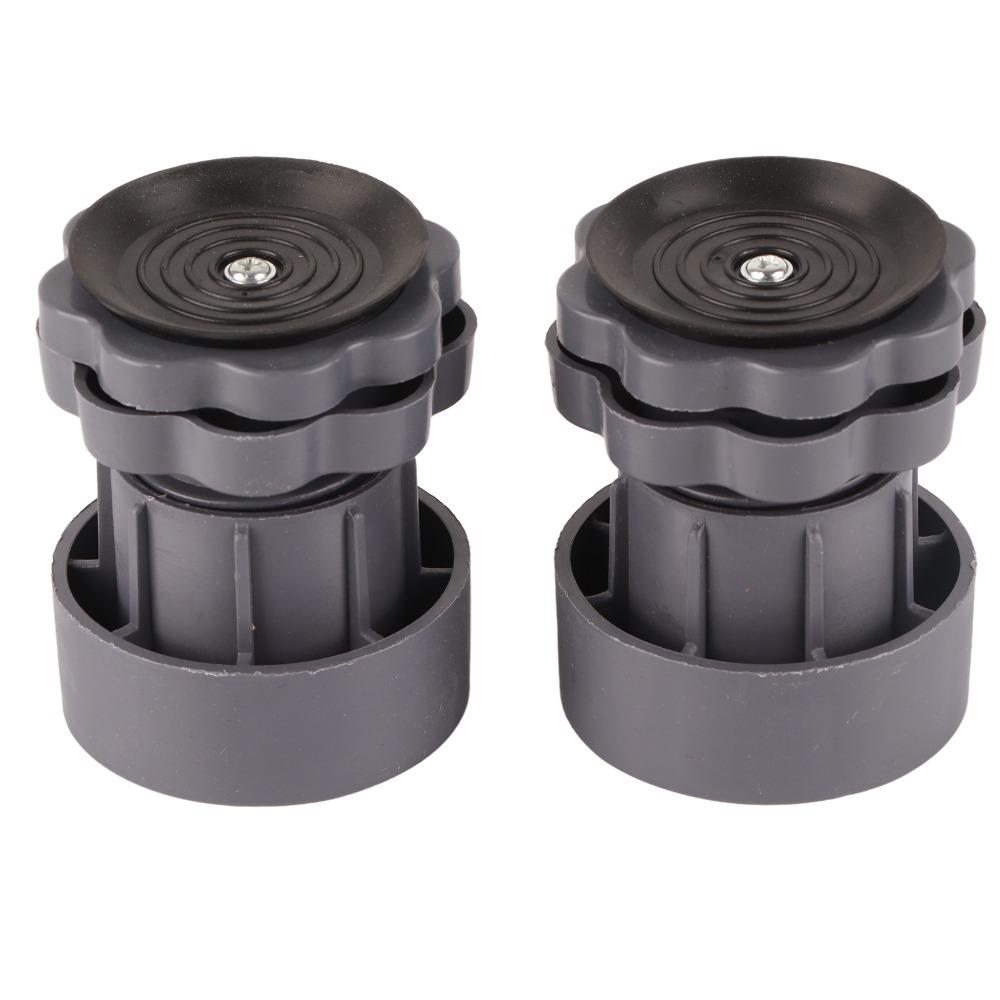 4PCS Shockproof Anti Vibration Pad Grey Non-Slip Washer Base Pad For Laundry Room