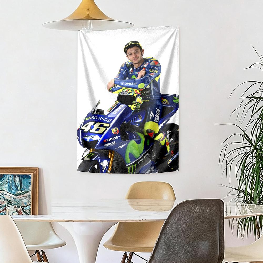 Doctor Valentino Rossi Tapestry Wall Hanging Customize Wall Tapestry Home Decor Room Decor Backdrop Wall Art Room Decor