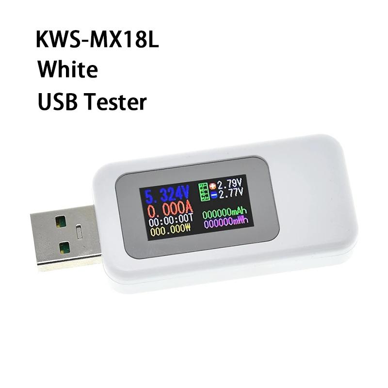 10 in 1 Type-C USB Tester Digital Voltmeter Temperature Current Voltage Meter Volt Detector Ammeter Power Bank Charger Indicator