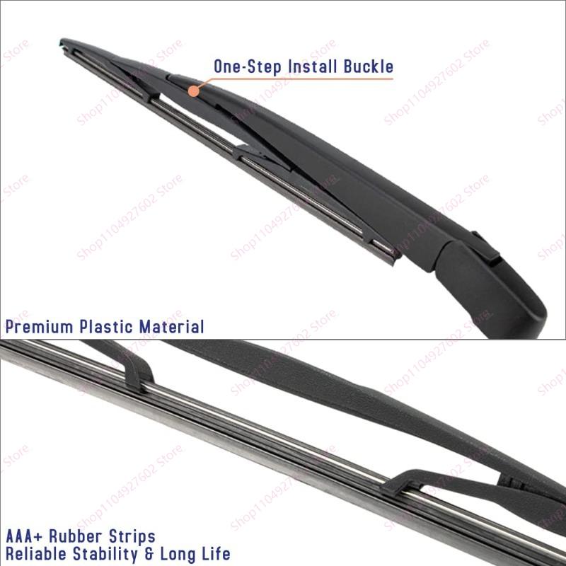 1Set Car Rear Windshield Wiper Arm Blade Set for HONDA CRV CR-V 2007 2008 2009 2010 2011 76720-SWA-003 76720SWA003