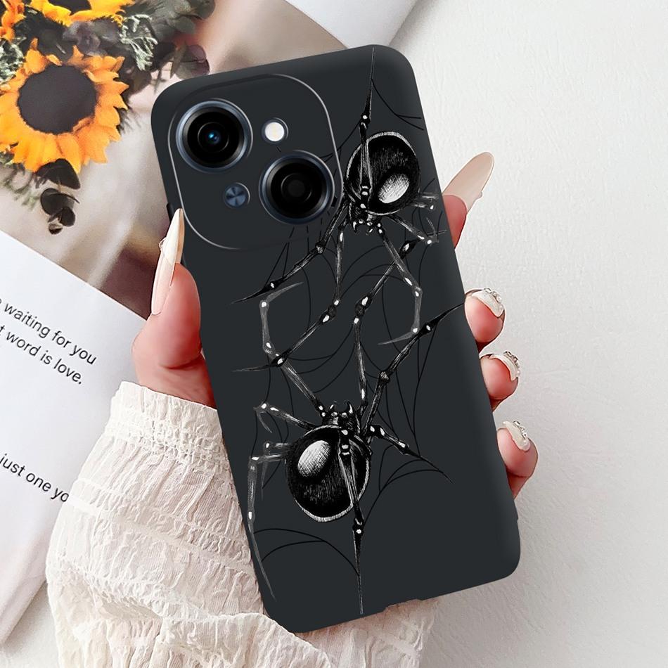 Для Tecno Spark Go 1 Модный Крутой Узор Чехол Для Телефона Для Tecno Spark Go 2025 Go1 Черный Силиконовый Мягкий Чехол