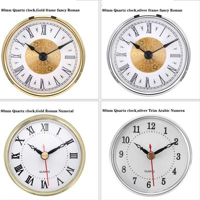 Прозрачные линзы, кварцевые часы, вставка, золотой механизм, сменные цифры