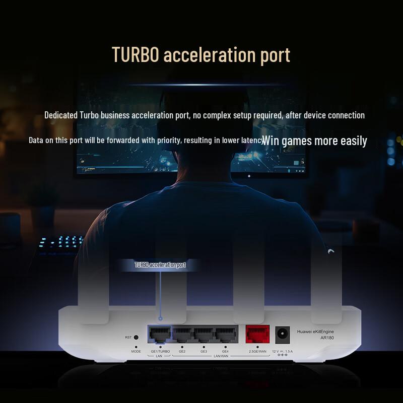 Huawei Беспроводной маршрутизатор Kunling AR180 BE3600 WiFi 7 для предприятий (Китайская версия)