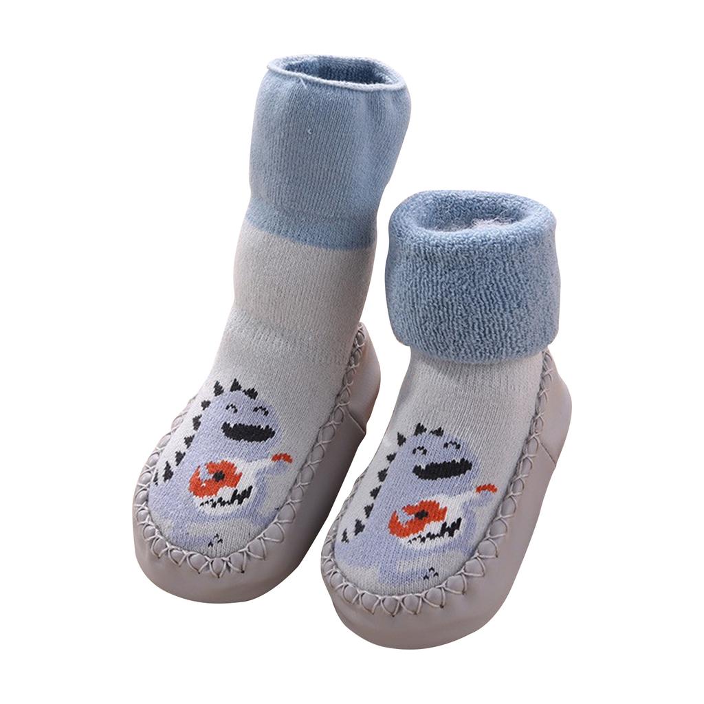Newborn Baby Socks Shoes And Socks Non-slip Baby Class A Thickened Medium Cotton Socks 0-3 Years Old Toddler Floor Socks