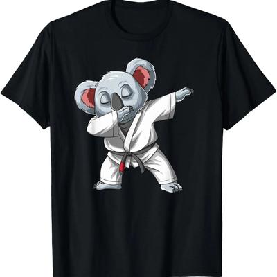 Футболка Dabbing Koala Бразильское джиу-джитсу и дзюдо