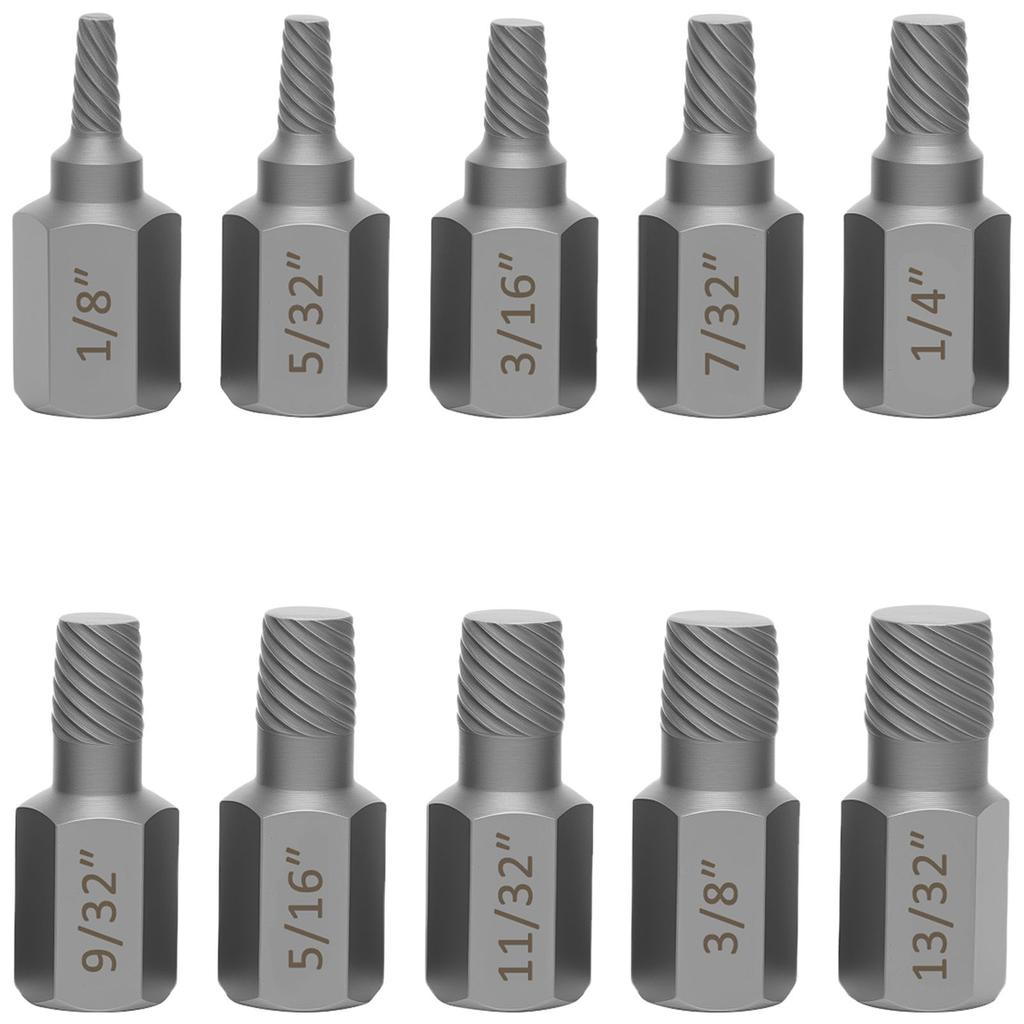 Screw Extractor Kit Alloy Steel Damaged Screw Removal Set Metal Easy Out Drill Bits Broken Bolt Stud Removal Accessory