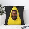 Banana Kanye Meme Pillow Case  Comfy Pillow Cover Retro Trendy Pillowcases For Couch Sofa Bedroom