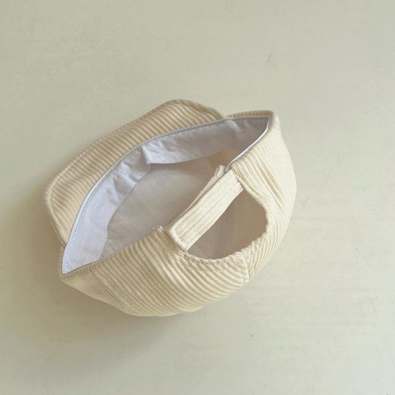 Детская шапка, осенне-зимняя новая детская кепка, теплая шапка с медведем для мальчика, супер милая детская бейсболка