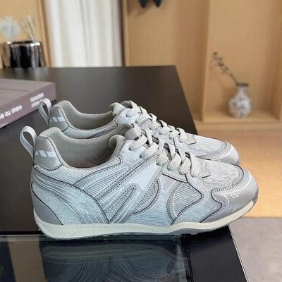 Мода Модные На плоской подошве Ретро Ленивые Немецкие Тренировочные Кроссовки Повседневные Универсальные Спортивные Кроссовки Сетчатые Дышащие Повседневные Кроссовки Девушка