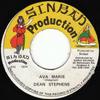 7-дюймовая пластинка DEAN STEPHENS Ava Marie SIN1934 Sinbad Producti 1992 Ямайка Регги Ска Даб Б/у